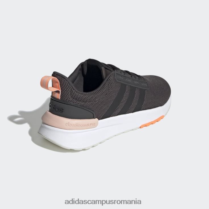adidas campus romania pantofi carbon racer tr21 femei carbon/negru/roz vapori J266N28381