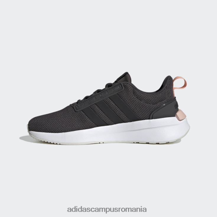 adidas campus romania pantofi carbon racer tr21 femei carbon/negru/roz vapori J266N28381