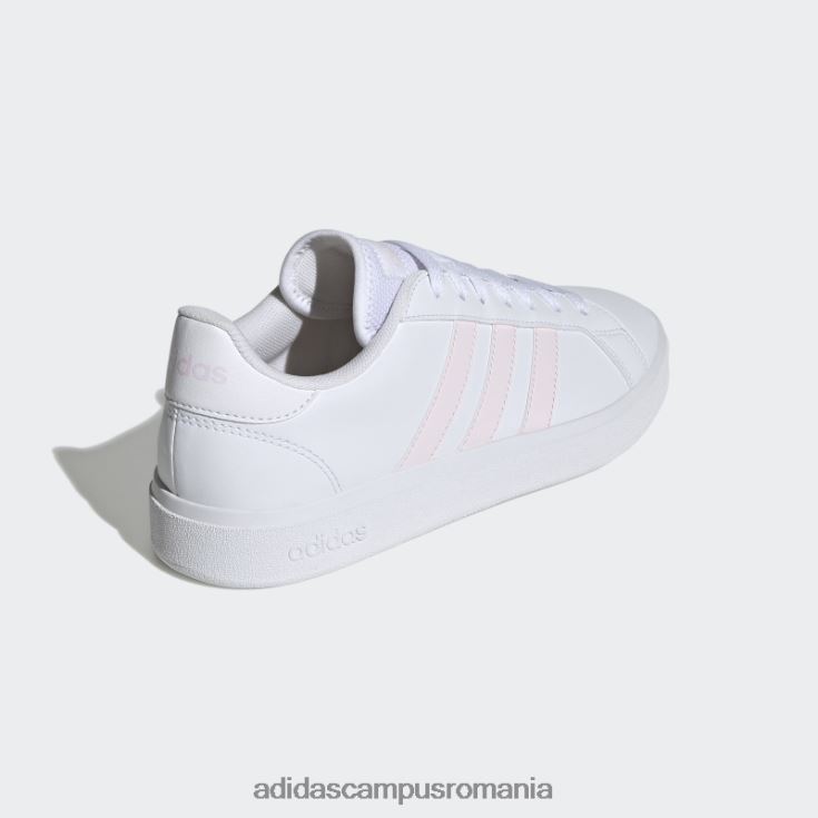 adidas campus romania pantofi casual albi grand court td lifestyle court adidas femei alb/roz J266N22031