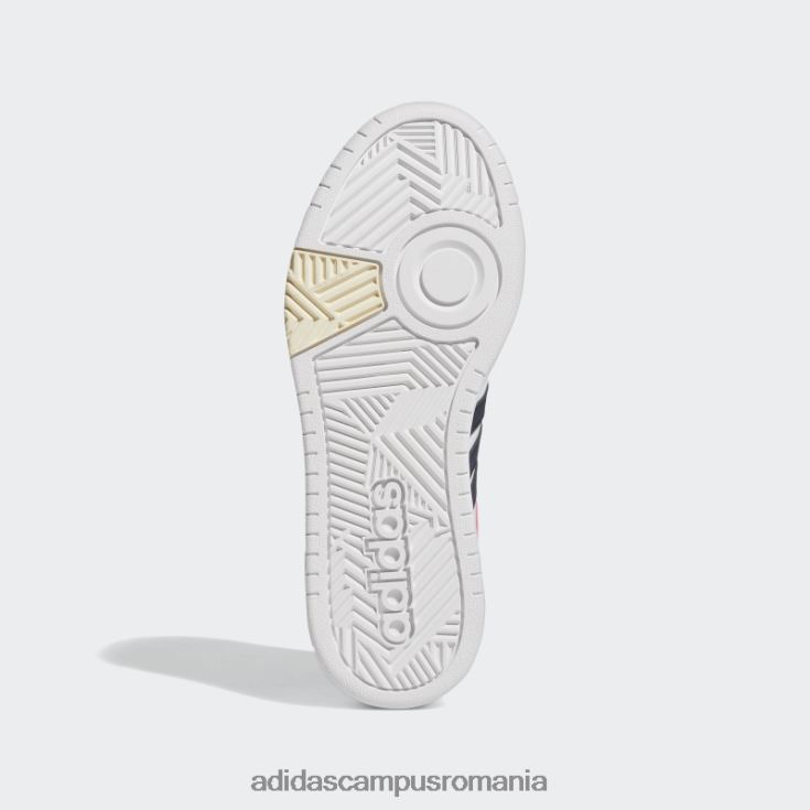adidas campus romania pantofi clasici hoops 3.0 low alb femei alb/cerneală J266N216070