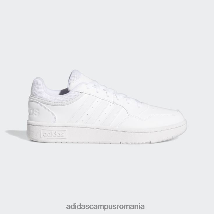 adidas campus romania pantofi clasici low hoops 3.0 adidas femei alb/gri liniuță J266N215903