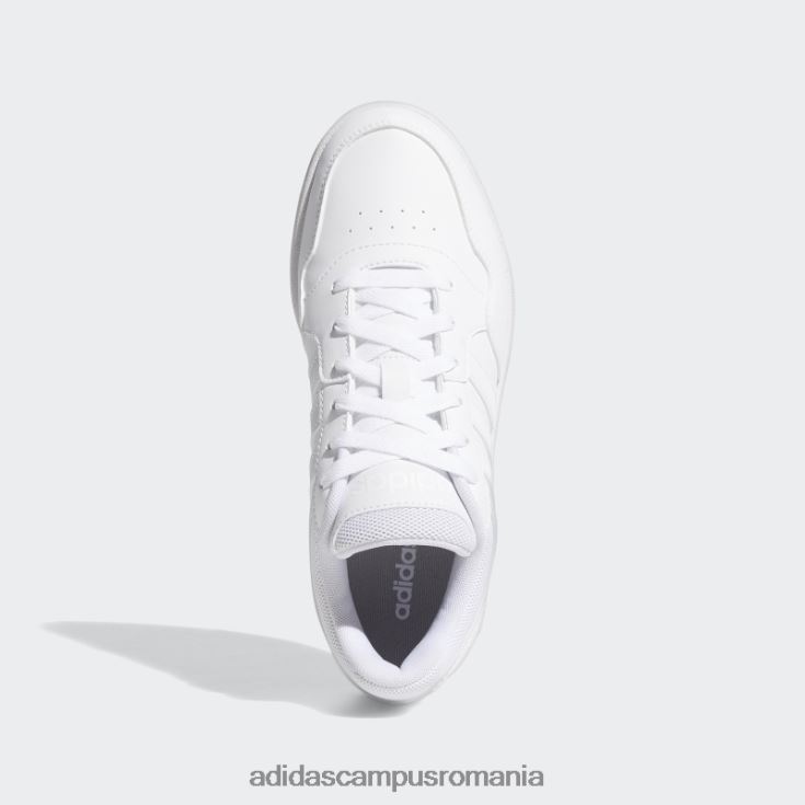 adidas campus romania pantofi clasici low hoops 3.0 adidas femei alb/gri liniuță J266N215903