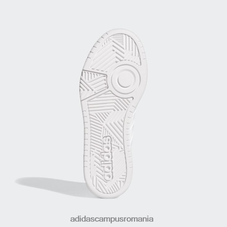 adidas campus romania pantofi clasici low hoops 3.0 adidas femei alb/gri liniuță J266N215903