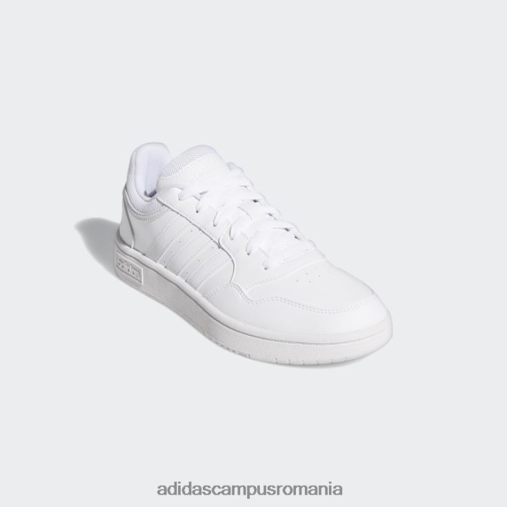 adidas campus romania pantofi clasici low hoops 3.0 adidas femei alb/gri liniuță J266N215903