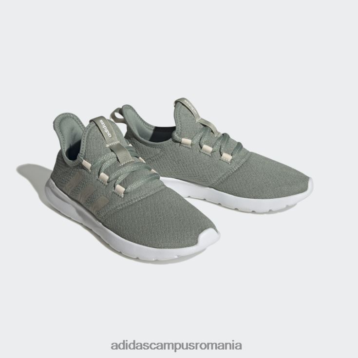 adidas campus romania pantofi cloudfoam pure 2.0 adidas verde argintiu femei verde argintiu/argintiu/alb J266N28496