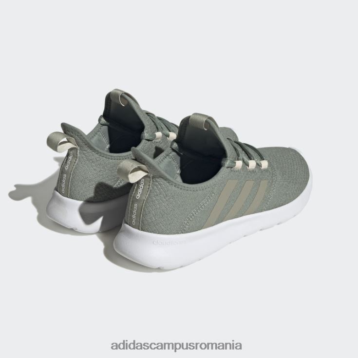 adidas campus romania pantofi cloudfoam pure 2.0 adidas verde argintiu femei verde argintiu/argintiu/alb J266N28496