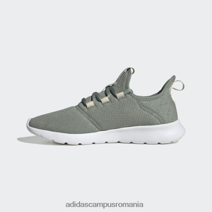 adidas campus romania pantofi cloudfoam pure 2.0 adidas verde argintiu femei verde argintiu/argintiu/alb J266N28496
