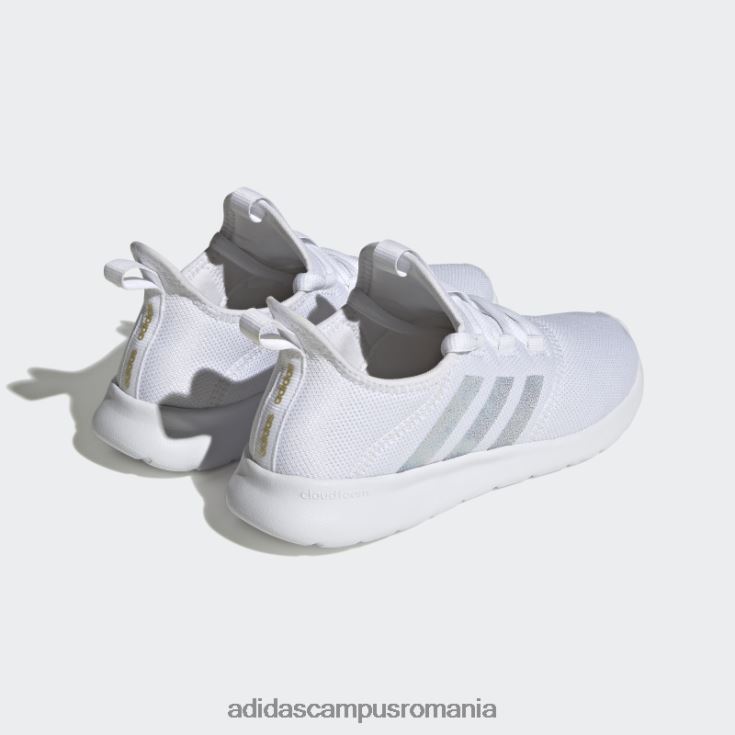adidas campus romania pantofi cloudfoam pure 2.0 auriu mat femei aur alb/mat J266N28430