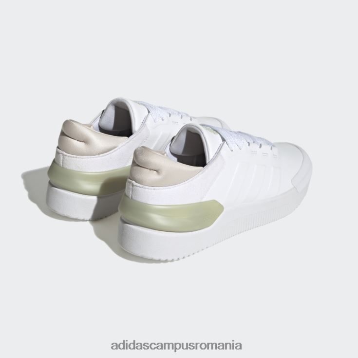 adidas campus romania pantofi court funk albi femei alb/verde J266N28413