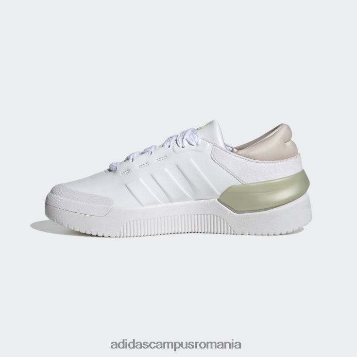 adidas campus romania pantofi court funk albi femei alb/verde J266N28413