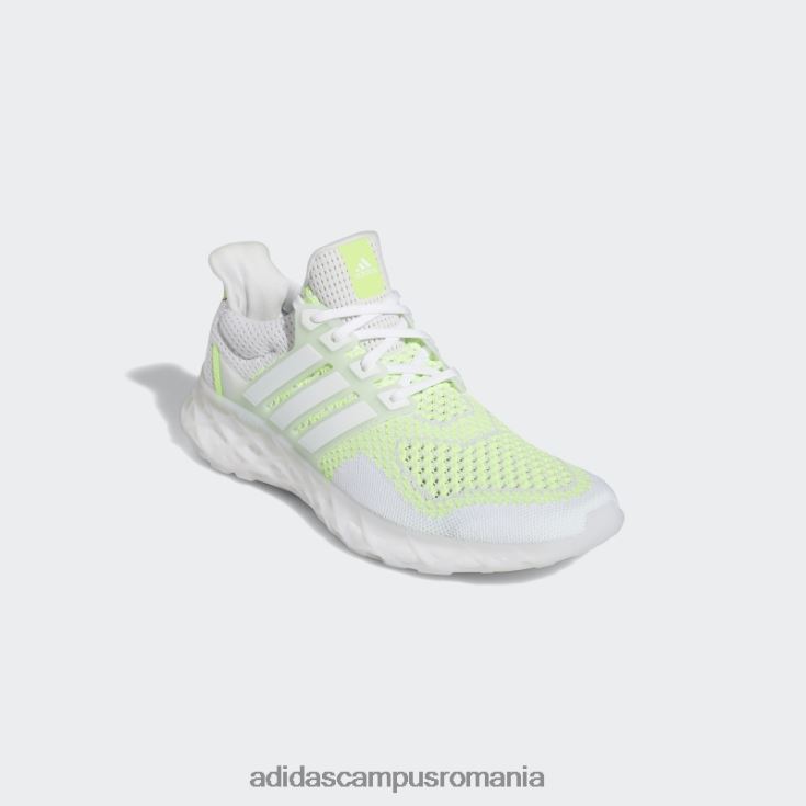 adidas campus romania pantofi dash gri ultraboost web ADN femei liniuță gri/alb/lime J266N216300