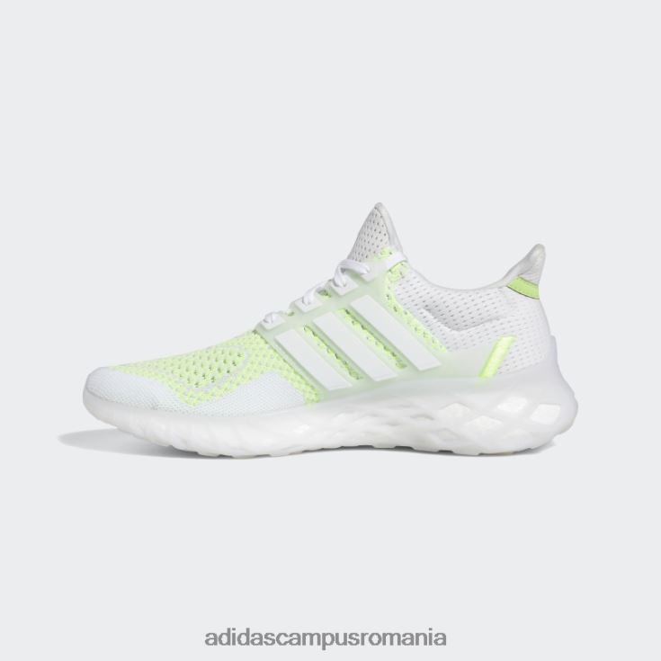 adidas campus romania pantofi dash gri ultraboost web ADN femei liniuță gri/alb/lime J266N216300