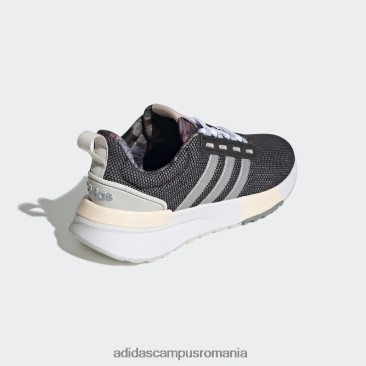 adidas campus romania pantofi de alergare negri racer tr21 cloudfoam lifestyle femei negru/argintiu/portocaliu J266N28687
