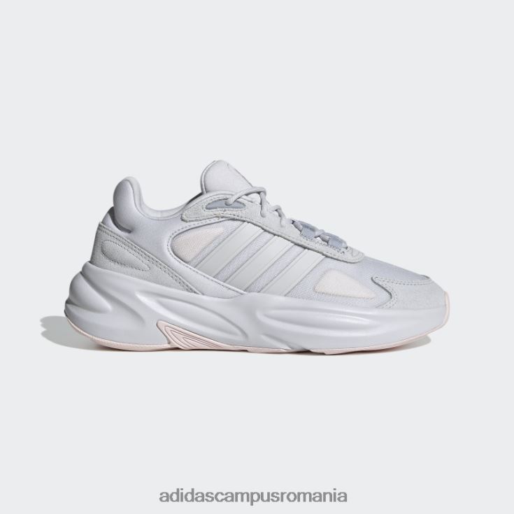 adidas campus romania pantofi de alergare ozelle cloudfoam lifestyle dash grey femei liniuță gri/roz J266N22042