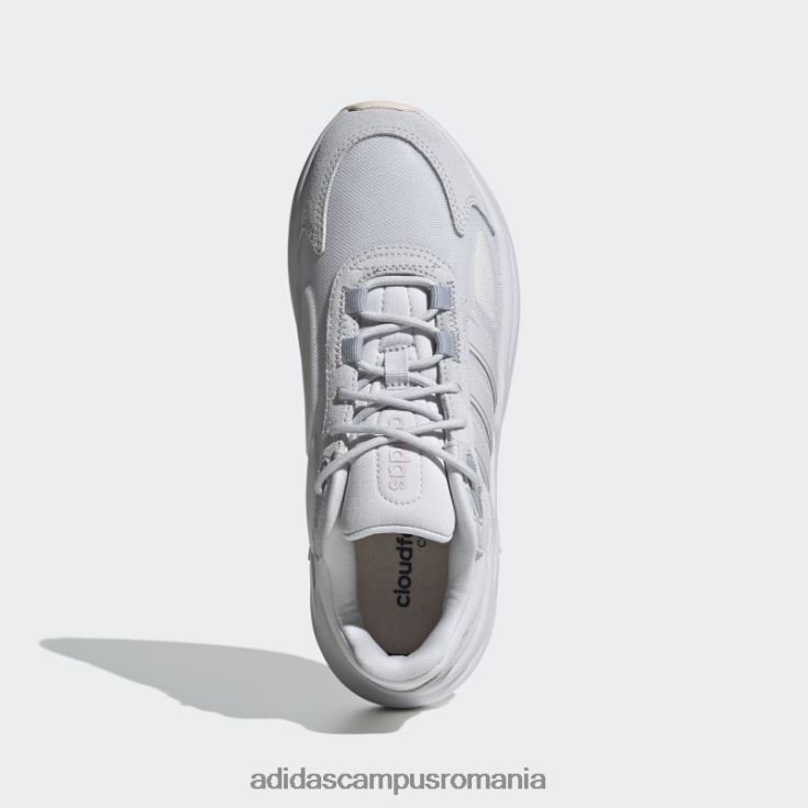 adidas campus romania pantofi de alergare ozelle cloudfoam lifestyle dash grey femei liniuță gri/roz J266N22042