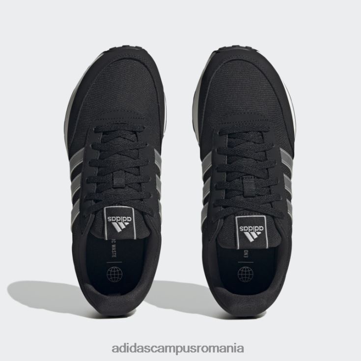 adidas campus romania pantofi de alergare stil de viață black run 60s 3.0 femei negru/argintiu/alb J266N215880