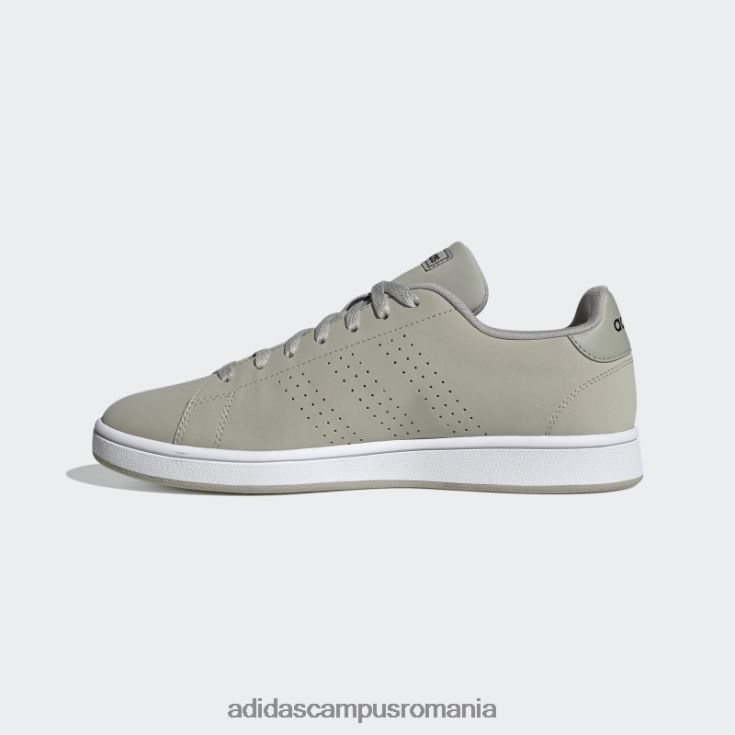 adidas campus romania pantofi de bază avantaj gri metal femei gri metal/negru J266N216355