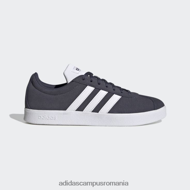 adidas campus romania pantofi de piele de căprioară bleumarin vl court 2.0 adidas femei bleumarin/alb/negru J266N215921