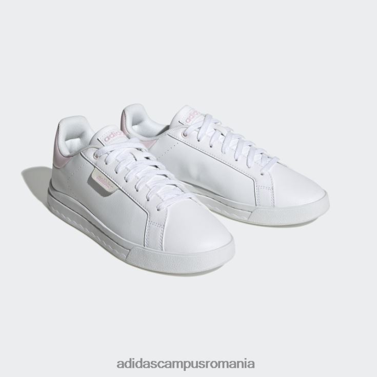 adidas campus romania pantofi din mătase curte roz femei alb/roz J266N215990