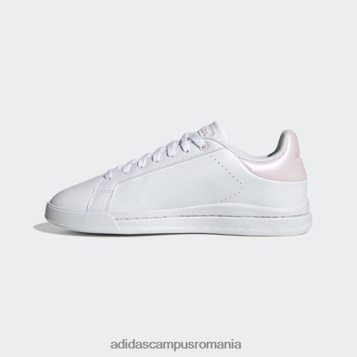adidas campus romania pantofi din mătase curte roz femei alb/roz J266N215990