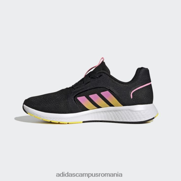 adidas campus romania pantofi edge lux beam roz femei negru/roz fascicul/galben J266N28698