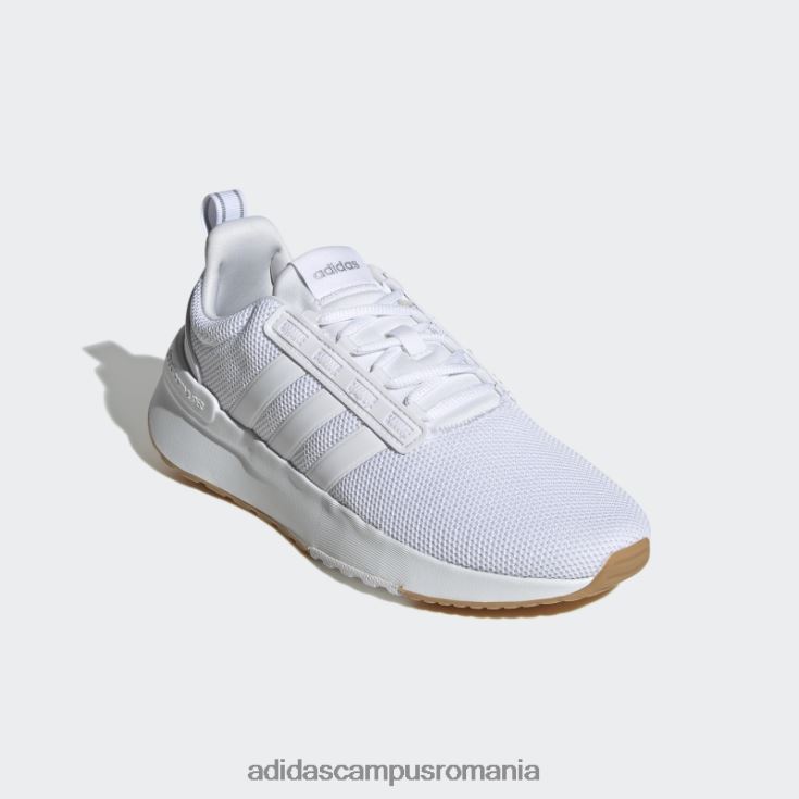 adidas campus romania pantofi fashion racer tr21 alb femei alb/gri J266N28360