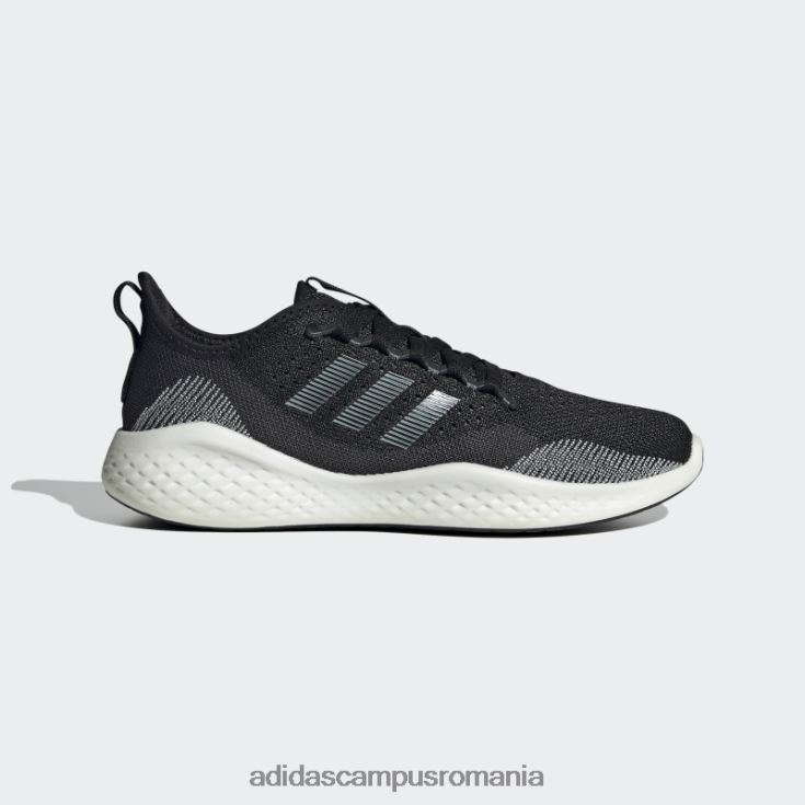 adidas campus romania pantofi fluidflow 2.0 gri met femei negru/gri met/carbon J266N28477