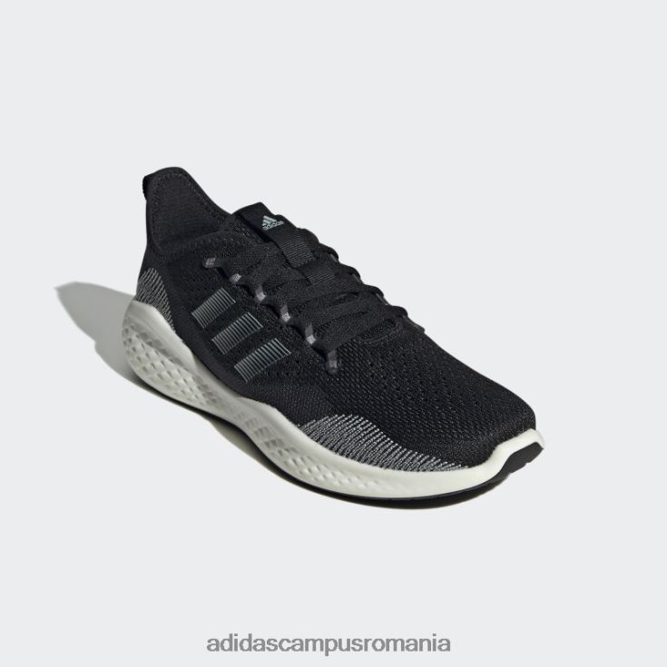adidas campus romania pantofi fluidflow 2.0 gri met femei negru/gri met/carbon J266N28477