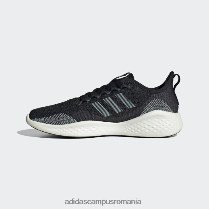 adidas campus romania pantofi fluidflow 2.0 gri met femei negru/gri met/carbon J266N28477