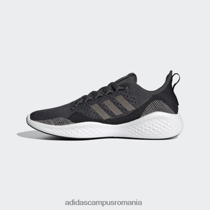 adidas campus romania pantofi gri fluidflow 2.0 femei negru/șampanie met/gri J266N216241