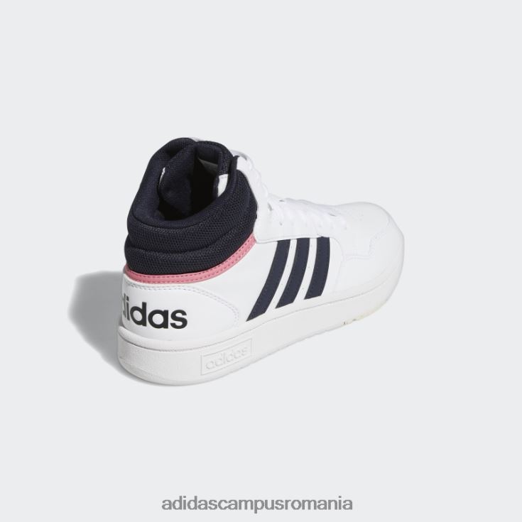 adidas campus romania pantofi hoops 3.0 mid classic alb adidas femei alb/cerneală J266N28598