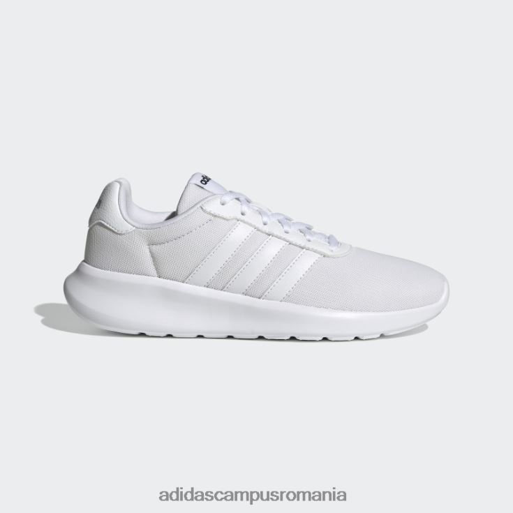adidas campus romania pantofi lite racer 3.0 alb femei alb/gri J266N21981