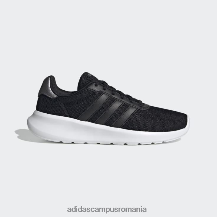 adidas campus romania pantofi lite racer 3.0 fier metalic femei negru/fier metalic J266N215856
