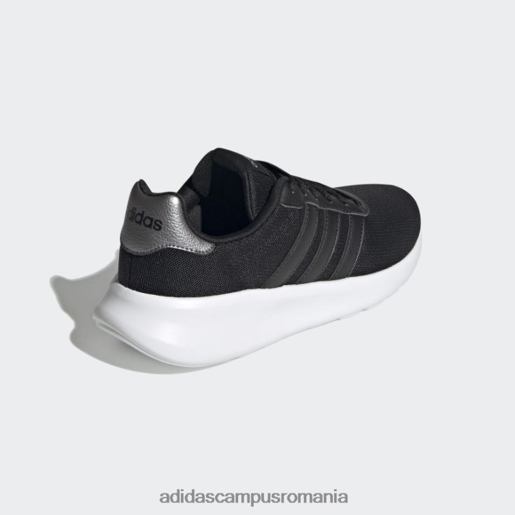 adidas campus romania pantofi lite racer 3.0 fier metalic femei negru/fier metalic J266N215856