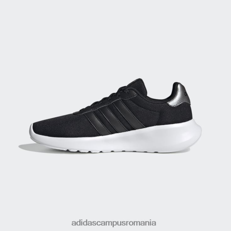 adidas campus romania pantofi lite racer 3.0 fier metalic femei negru/fier metalic J266N215856