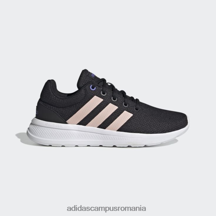 adidas campus romania pantofi lite racer cln 2.0 negri femei negru/roz vapori/cerneală J266N28666