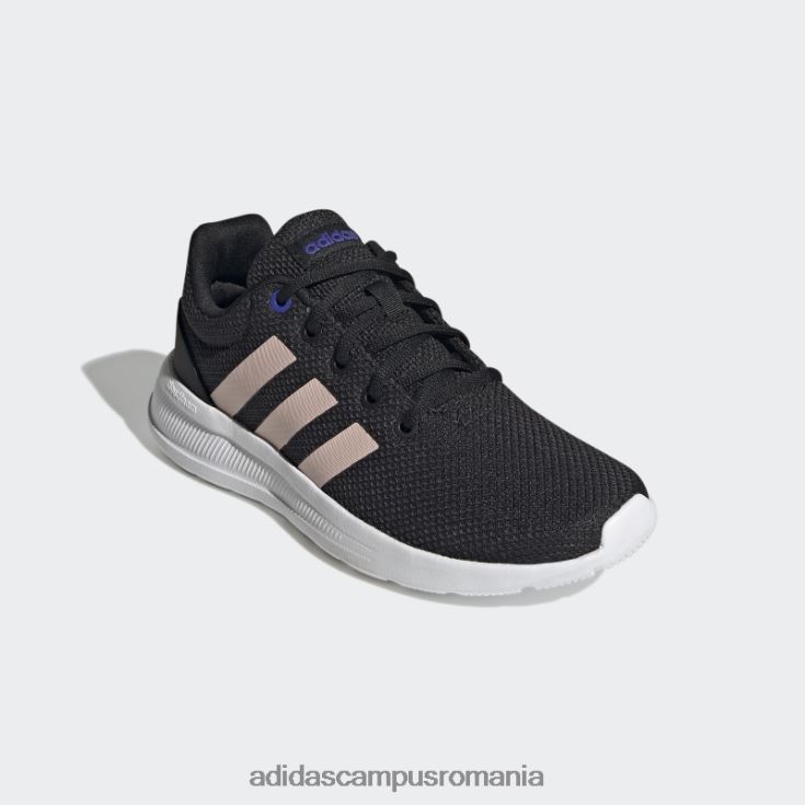 adidas campus romania pantofi lite racer cln 2.0 negri femei negru/roz vapori/cerneală J266N28666