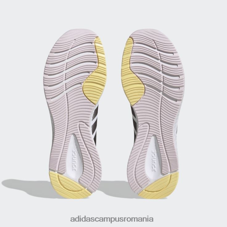 adidas campus romania pantofi lux cu margine albă femei alb/cafea met/galben J266N22080