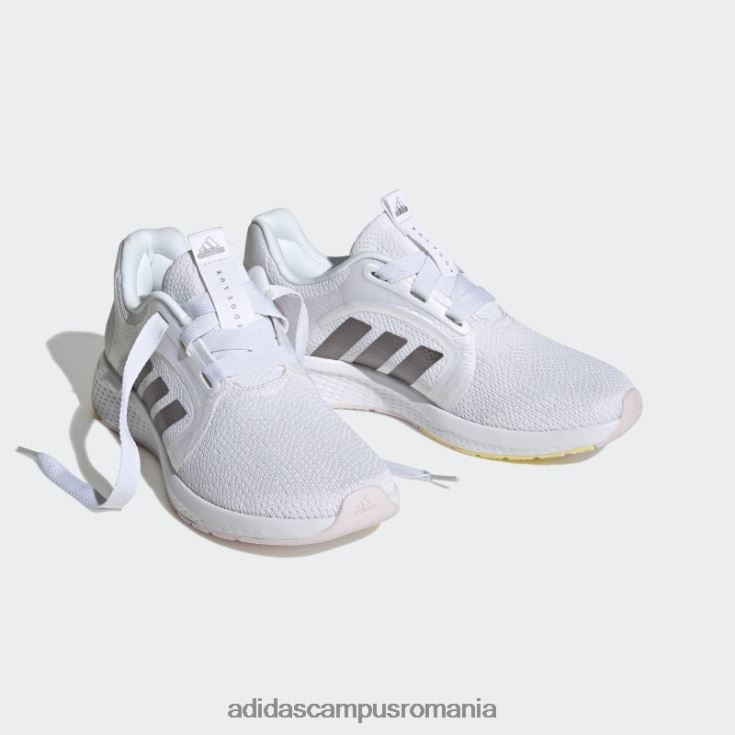 adidas campus romania pantofi lux cu margine albă femei alb/cafea met/galben J266N22080