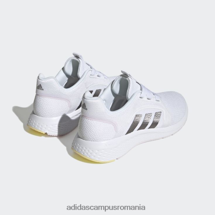adidas campus romania pantofi lux cu margine albă femei alb/cafea met/galben J266N22080