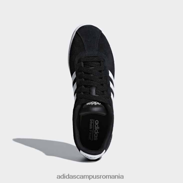 adidas campus romania pantofi negri courtset adidas femei negru/alb/argintiu J266N216251