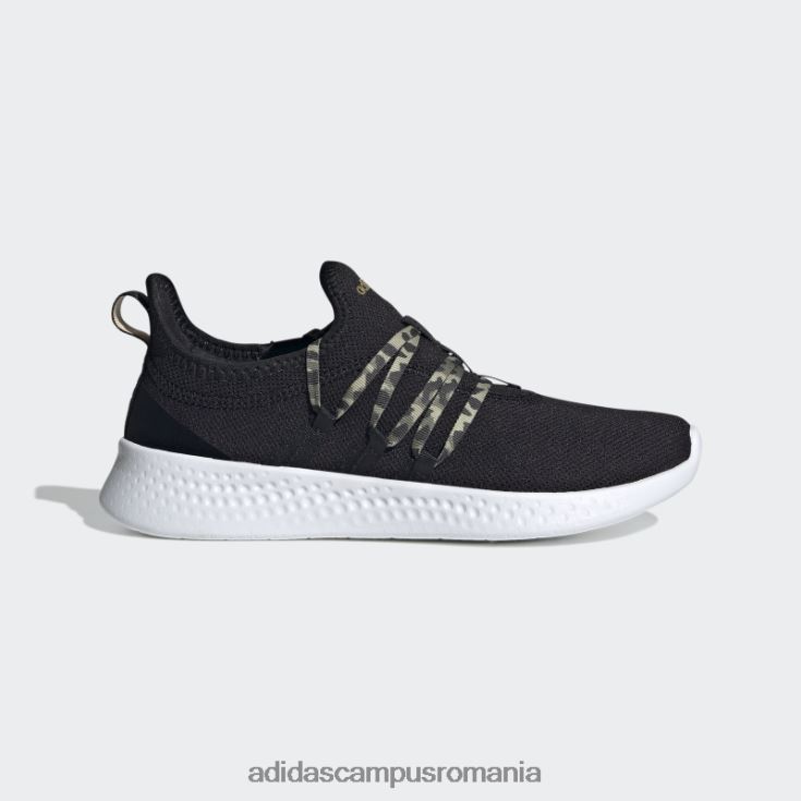 adidas campus romania pantofi negri puremotion adapt 2.0 femei negru/auriu metalic J266N28279