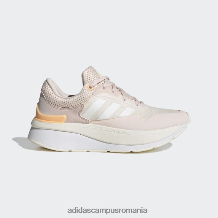 adidas campus romania pantofi pentru adulți quartz znchill lightmotion+ femei cuarț/alb/portocaliu acid J266N28410