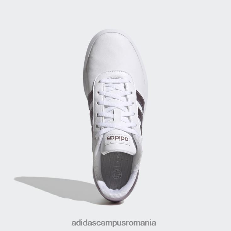 adidas campus romania pantofi platforma curte mov mat met femei alb/violet mat met/violet J266N216344