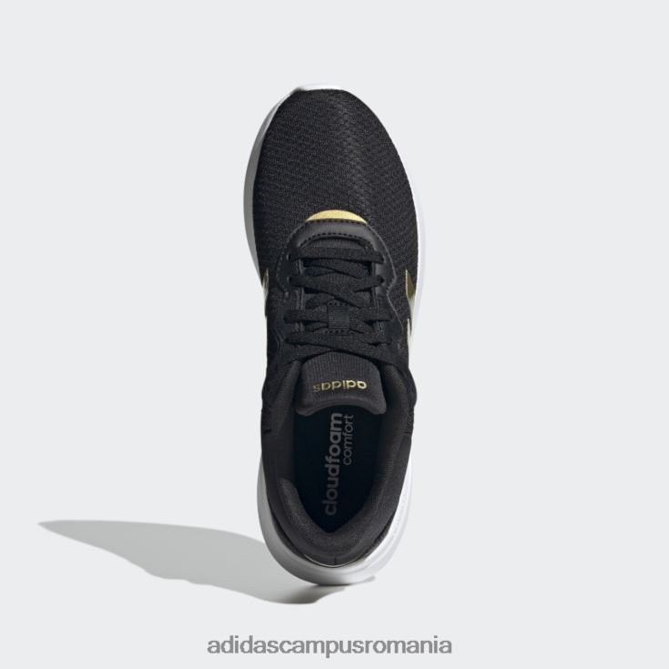 adidas campus romania pantofi qt racer 3.0 auriu mat femei negru/auriu mat/alb J266N28527