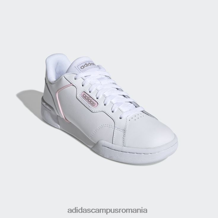 adidas campus romania pantofi roguera albi femei alb/roz J266N216336