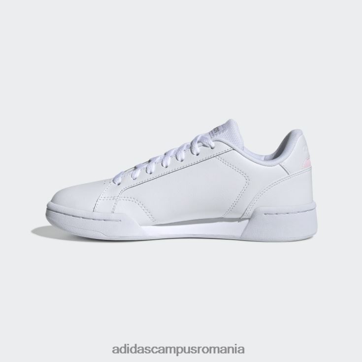 adidas campus romania pantofi roguera albi femei alb/roz J266N216336