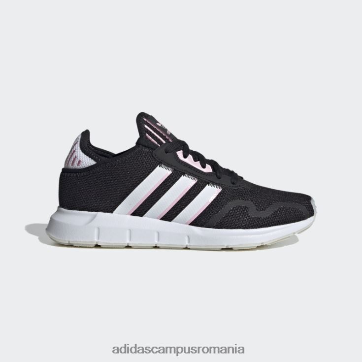 adidas campus romania pantofi swift run x negri adidas femei negru/alb/roz adevărat J266N216218