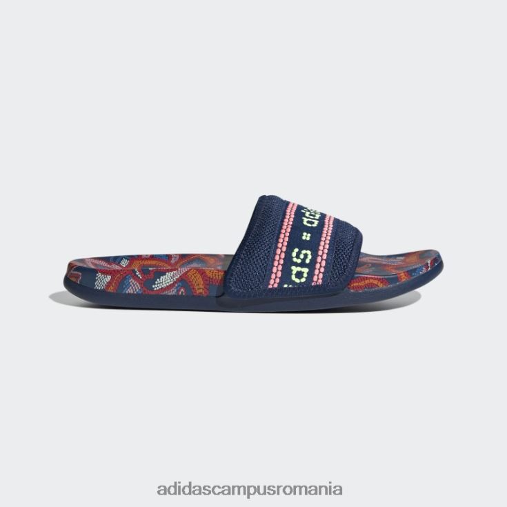 adidas campus romania papuci de confort adilette albastru misterios adidas femei albastru misterios/galben de mare rezoluție J266N216185