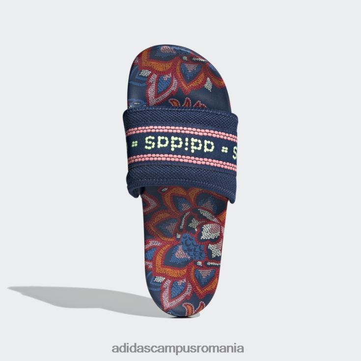adidas campus romania papuci de confort adilette albastru misterios adidas femei albastru misterios/galben de mare rezoluție J266N216185